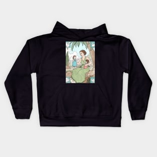 Leto and the twin gods Kids Hoodie